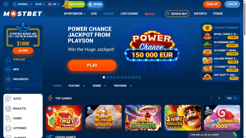 Обзор казино Mostbet на 2026 год